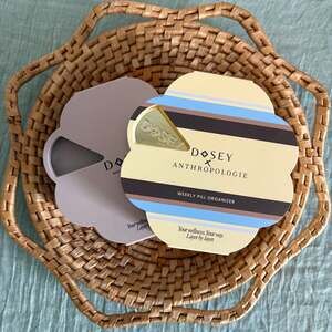 Dosey x Anthropologie Weekly Twist+Stack Pill Organizer Set AM/PM NEW